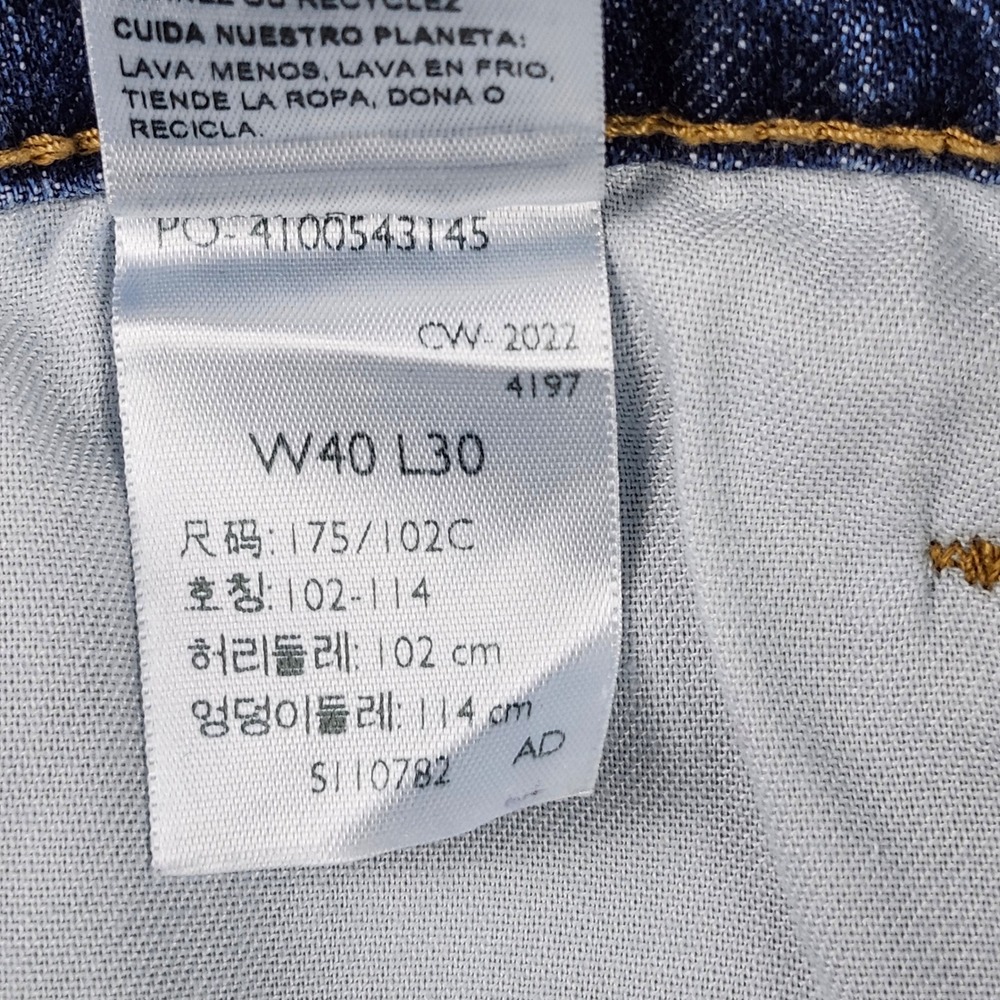 Signature by Levi Strauss Mens Bootcut Jeans Medium Wash Blue W40 L30‎ Stretch - Picture 8 of 10